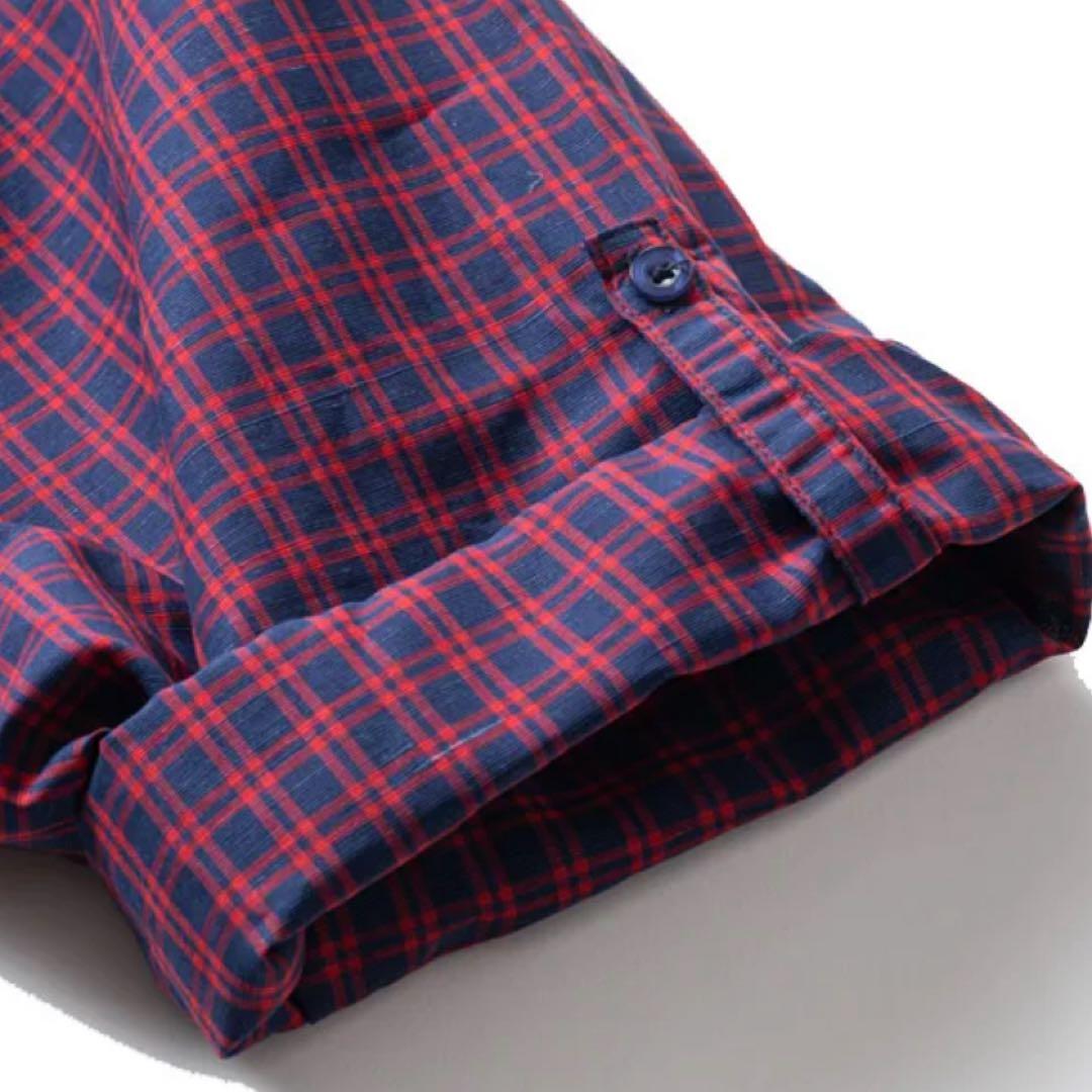 tightbooth PLAID ROLL-UP SHIRT新品