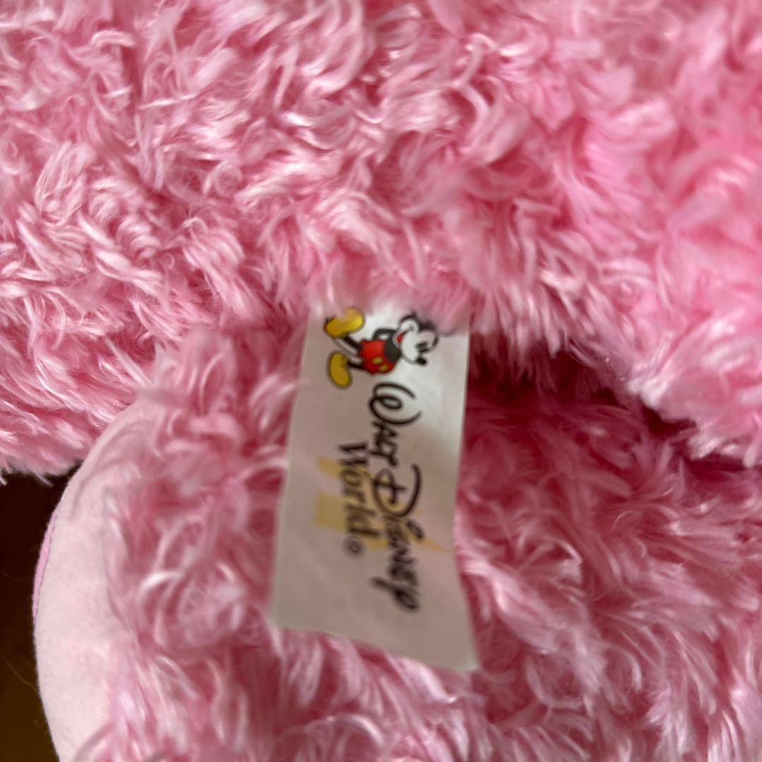 ダッフィー　WDW ぬいぐるみ　ピンク　ぽぽちゃん