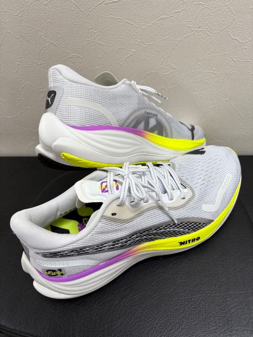 ■新品★27.5cm★ プーマ ヴェロシティ ニトロ 3 EKIDEN GLOW