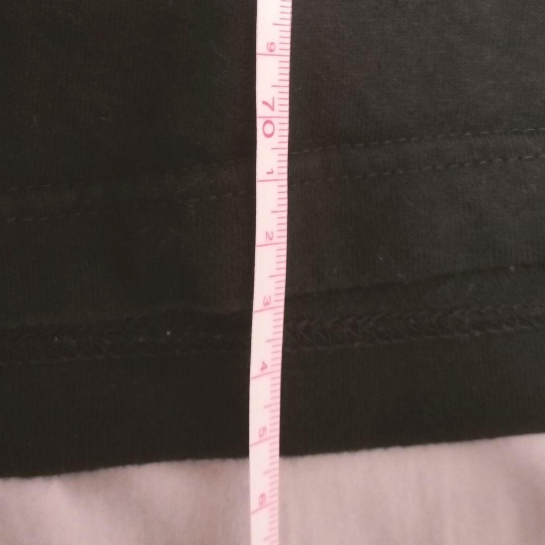 優里 アメコミ風デザインTシャツ ブラック L