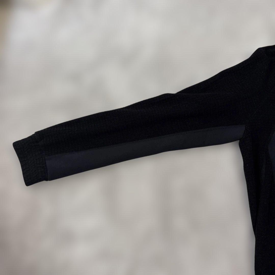 【Admiral 】アドミラル フード付きジャージ 冬用 ブラック 上下セットL