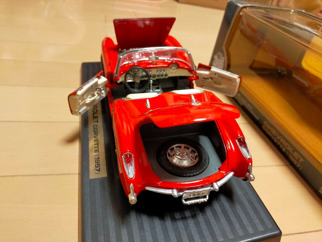 【激レア】CHEVROLET CORVETTE1957☆1:18