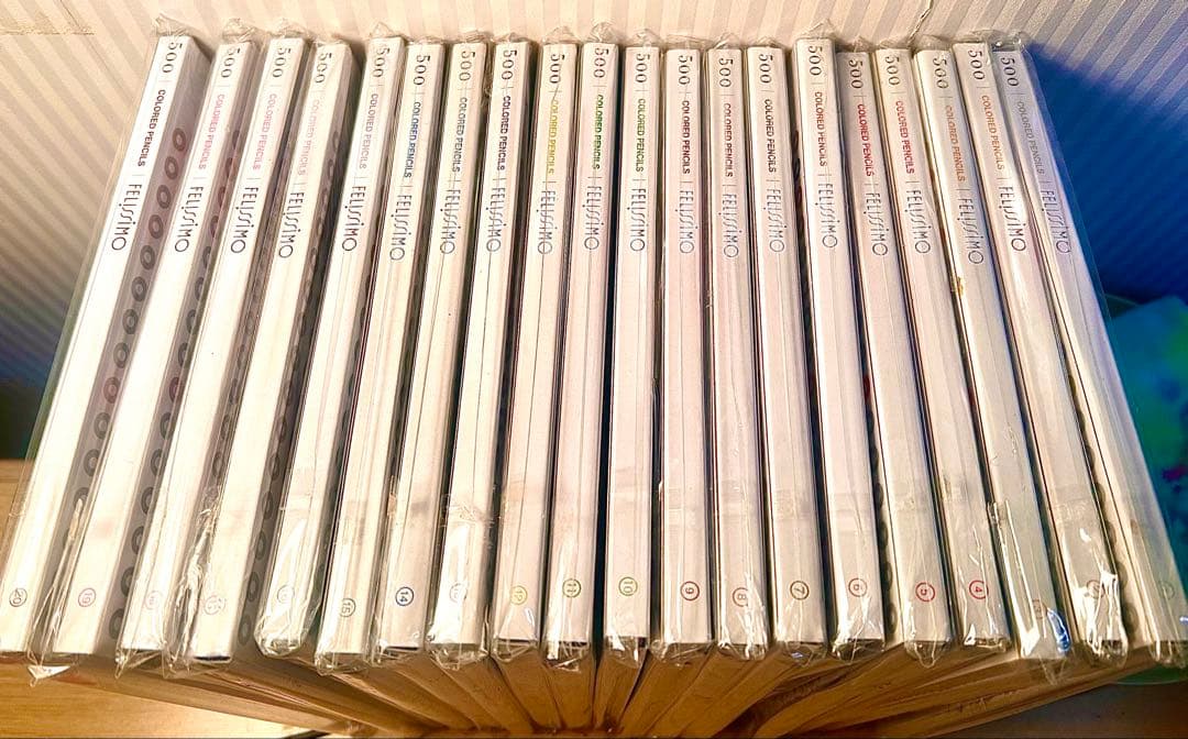 フェリシモ 500色色鉛筆 全色セット