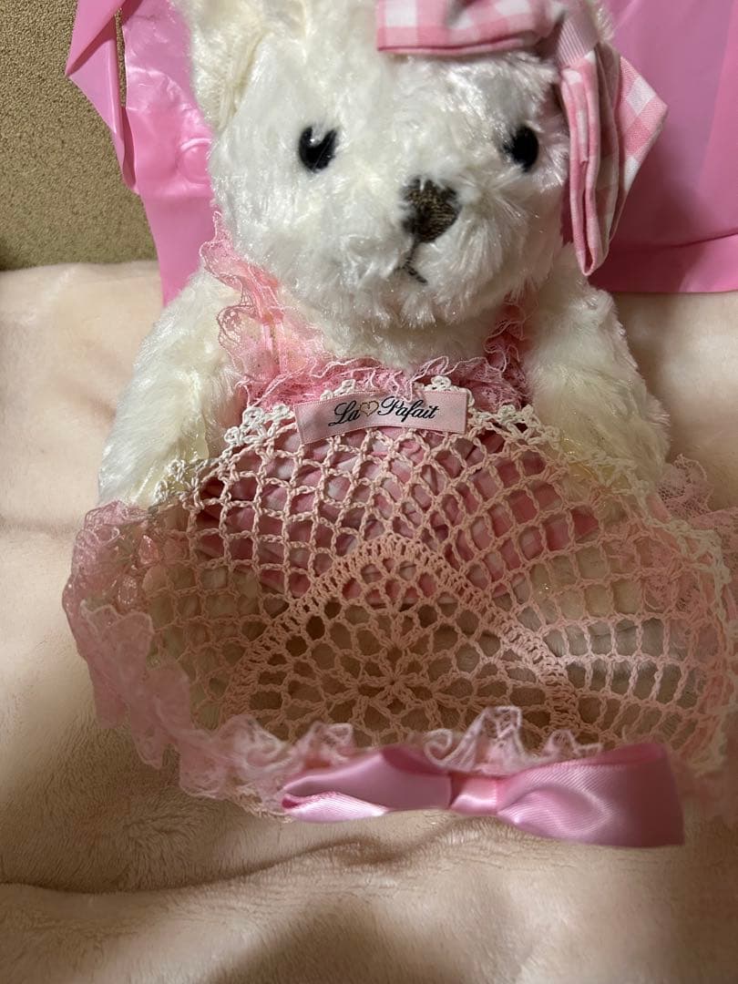 ラパフェ　La♡Pafait ノベルティ　くまちゃん　ぬいぐるみ