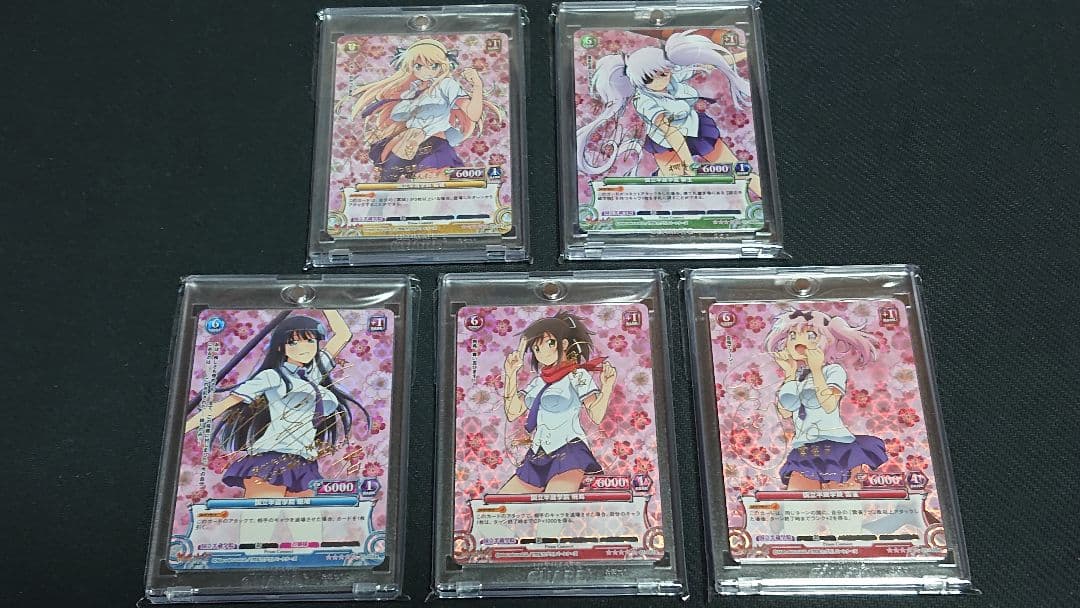 プリズムコネクト ブースターパック 閃乱カグラ サイン 5種セット