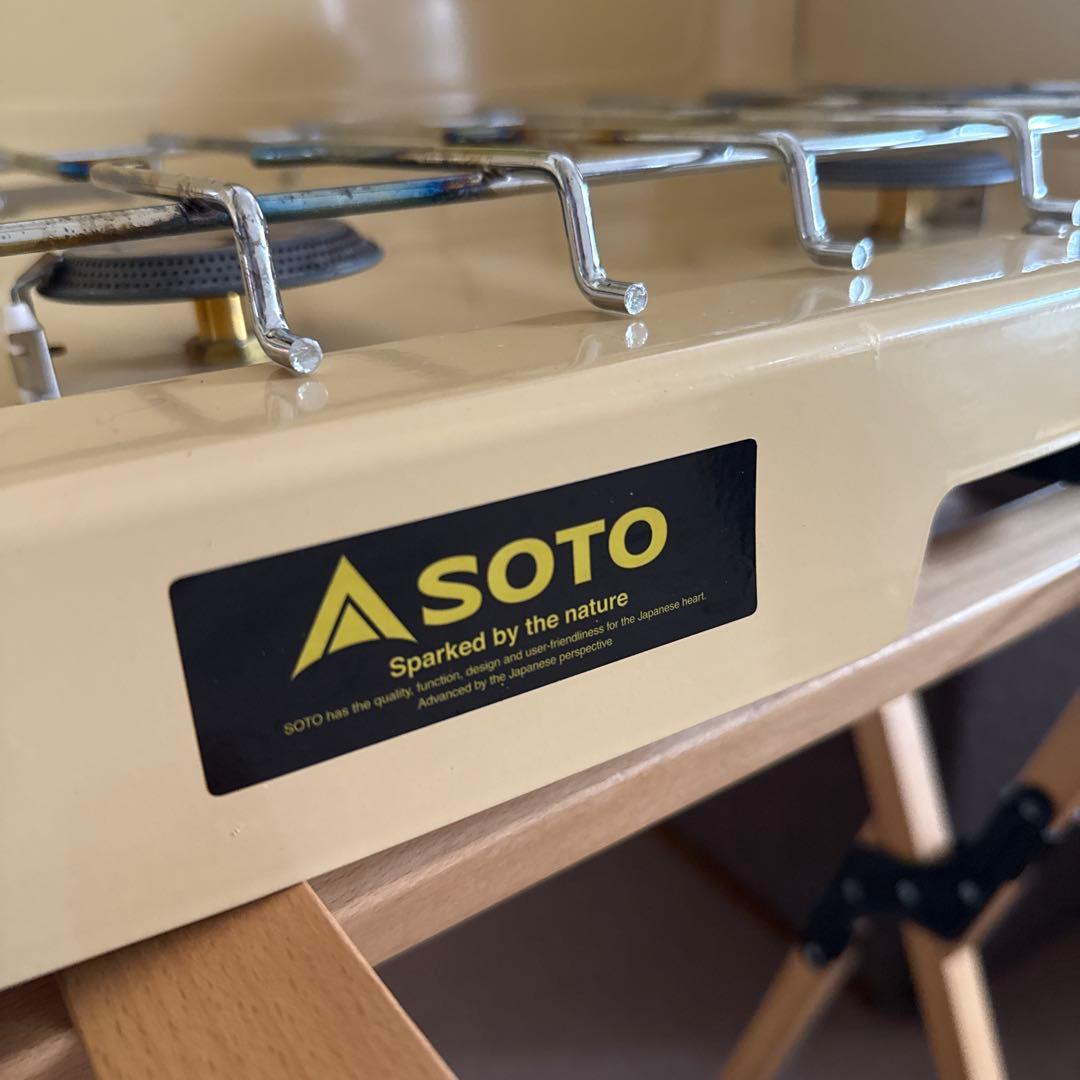 soto 2バーナー ナチュラム限定カラー完売品✨美品