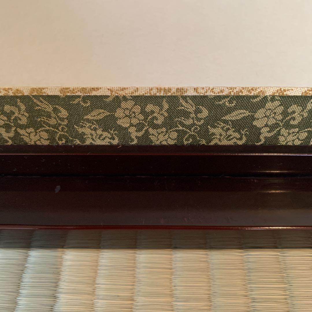 【茶道具】紹鴎棚　溜塗　宗水作