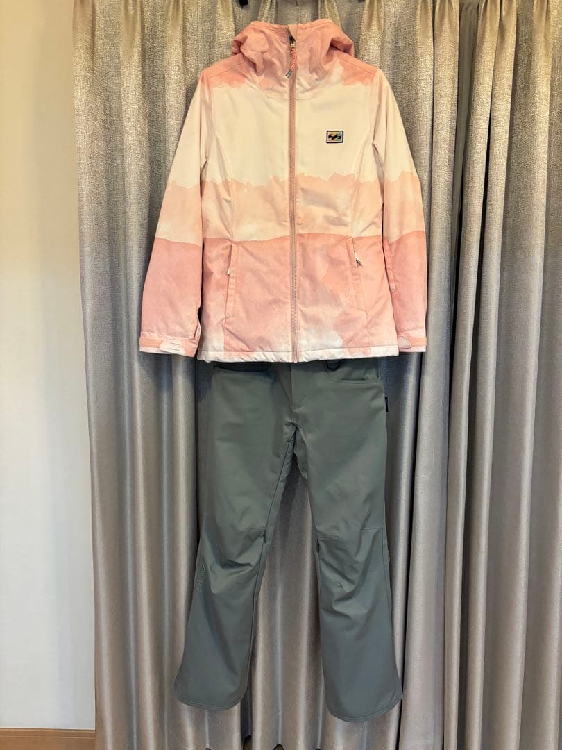 BILLA BONG スノーボードウェア セット レディーススノボウェア