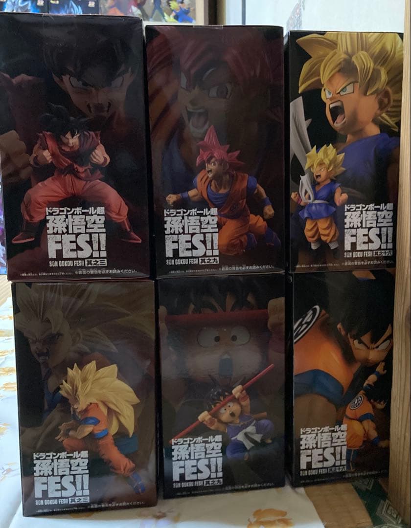 ドラゴンボール超孫悟空FES！！フィギュア36個