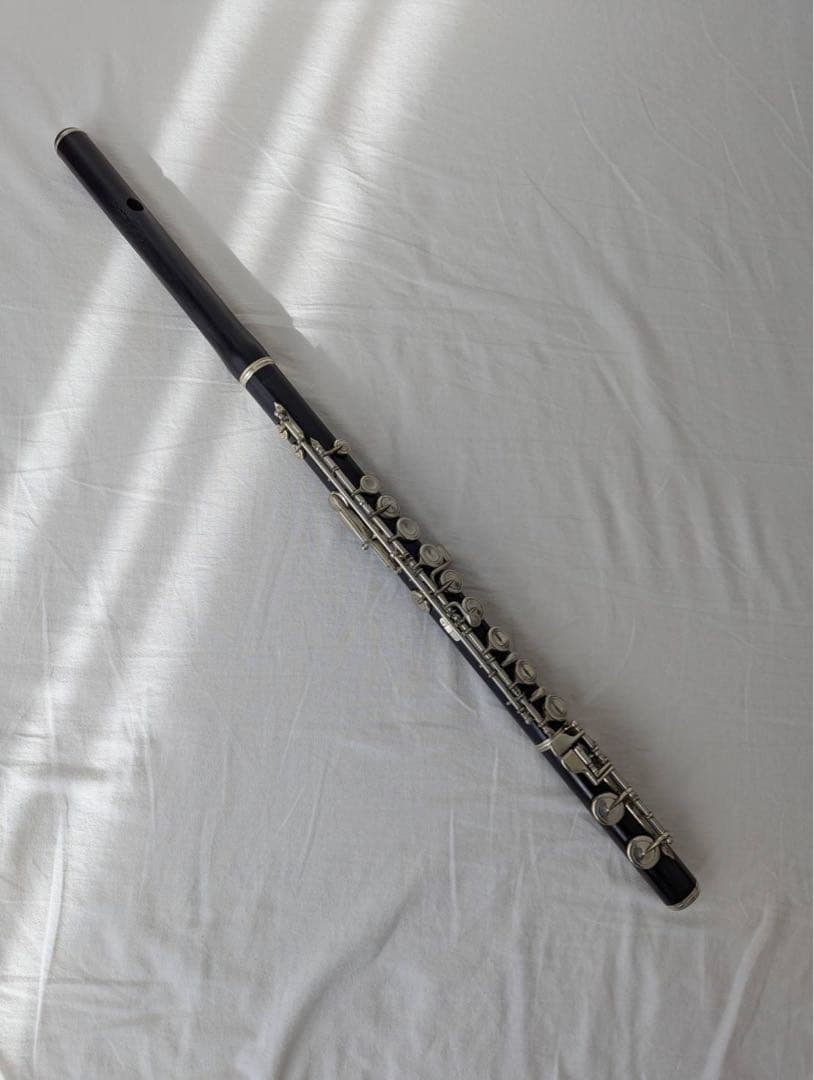 木製フルート ケース　キー付き