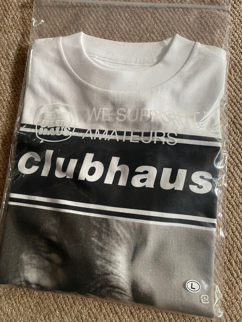 clubhausオアシス風 Tシャツ Lサイズ