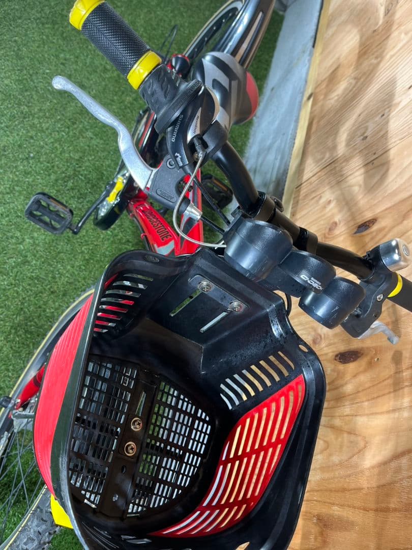 お引き取り限定 ブリヂストン 22インチ クロスファイヤージュニア 外装7段ギア