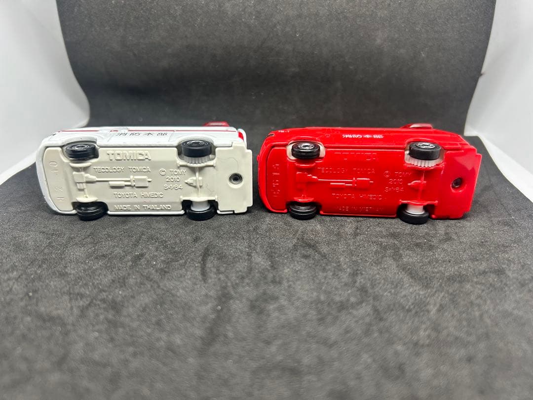 テコロジートミカ★消防車・救急車ミニカー4台セット