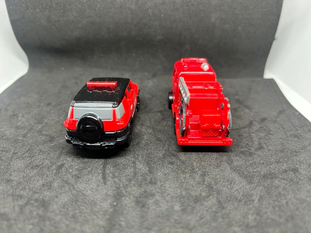 テコロジートミカ★消防車・救急車ミニカー4台セット