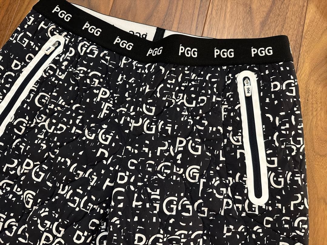 パーリーゲイツ　PGG キルティング　ハーフパンツ　中綿　メンズ　サイズ４