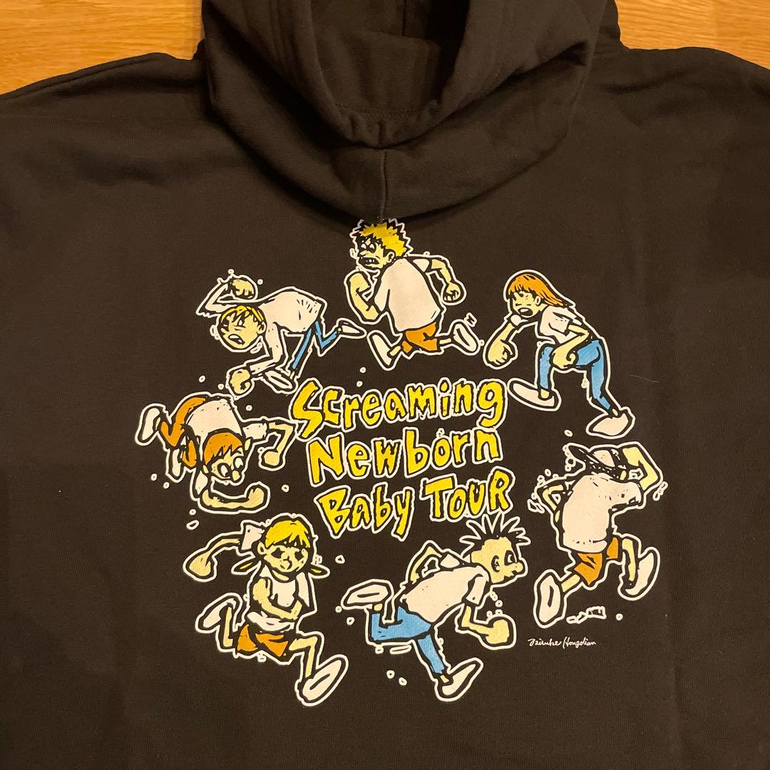 Hi-STANDARD Screaming Newborn Babyパーカー L