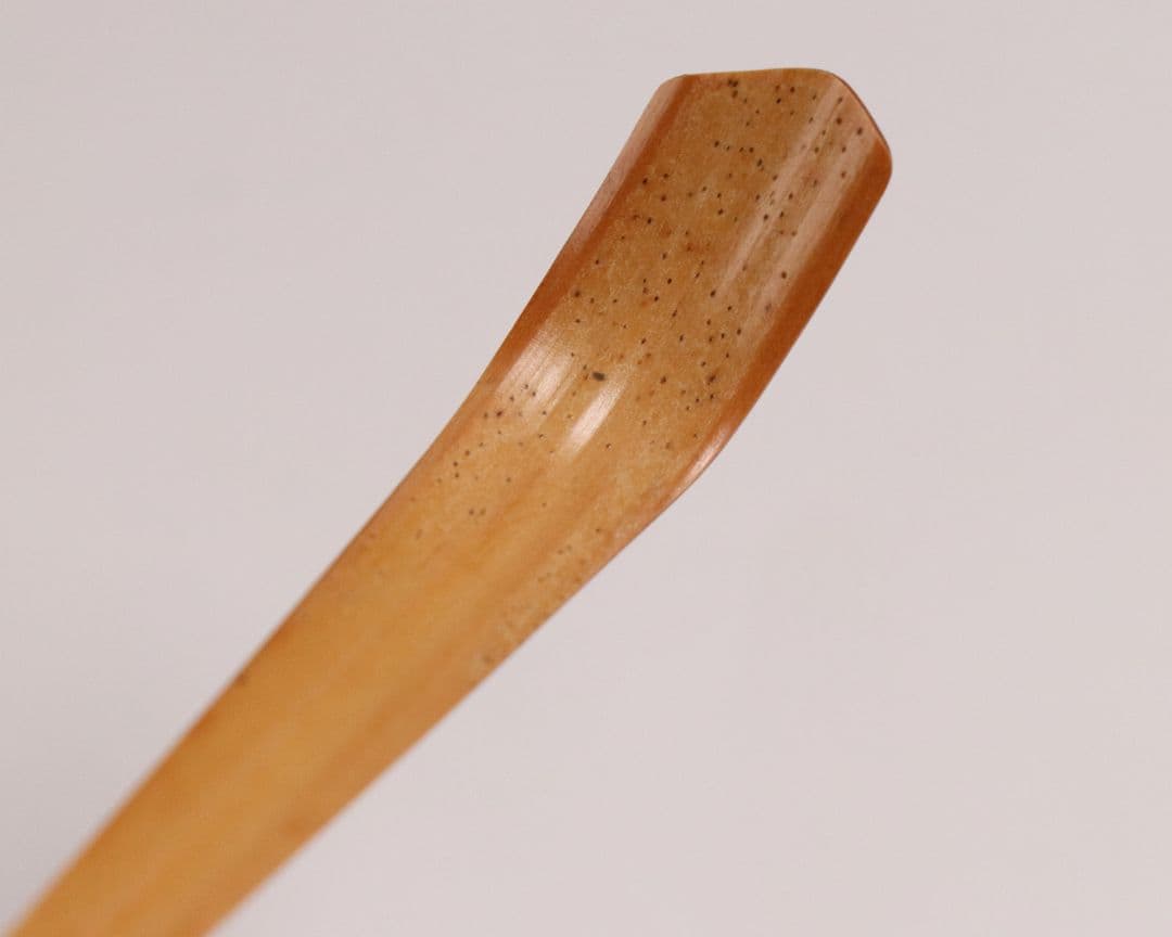 【CM97】大徳寺派第十五代管長 高田明浦(嶺雲) 銘「無事」竹茶杓 西川楳玄