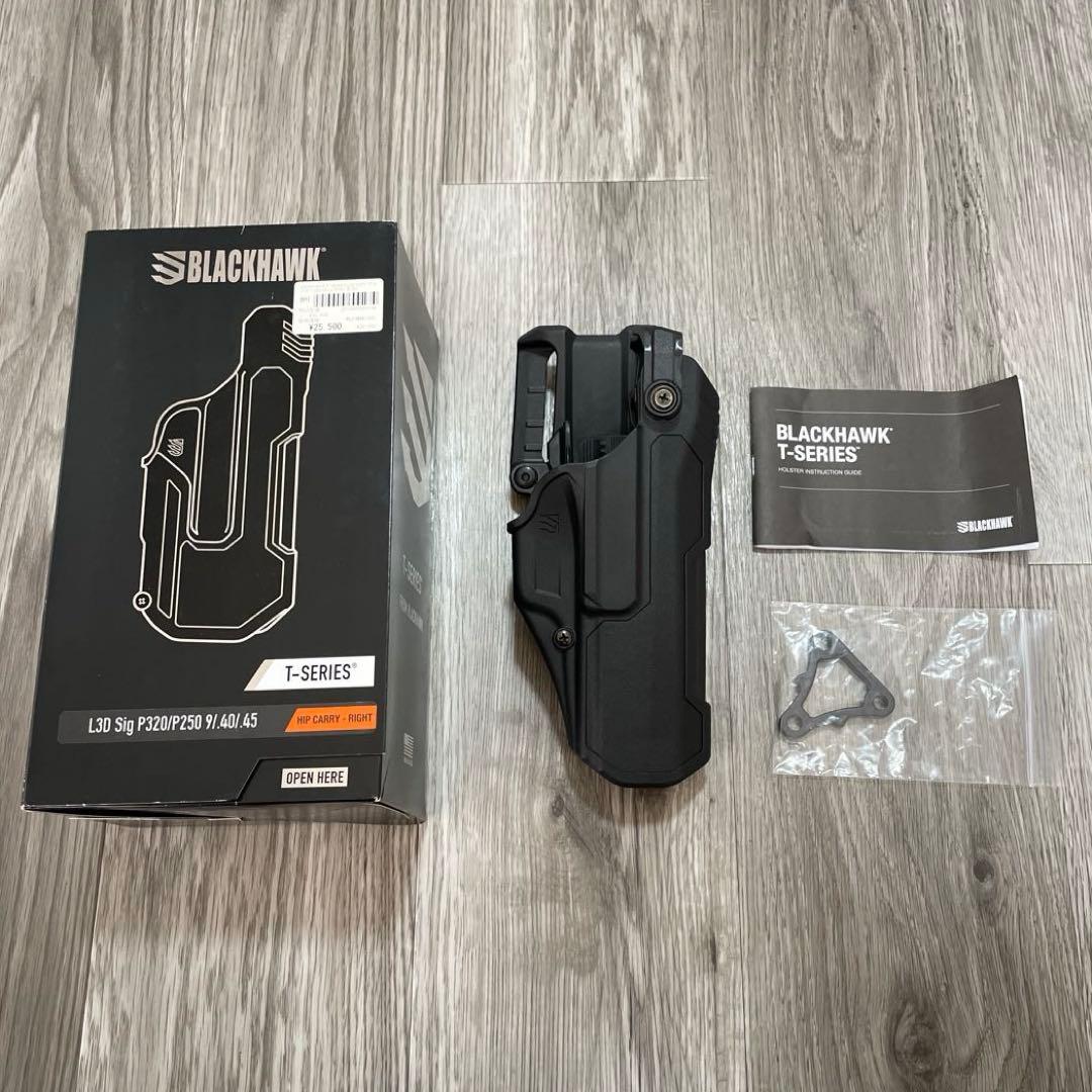 実物 BLACKHAWK ホルスター P320 SIG 東京マルイ