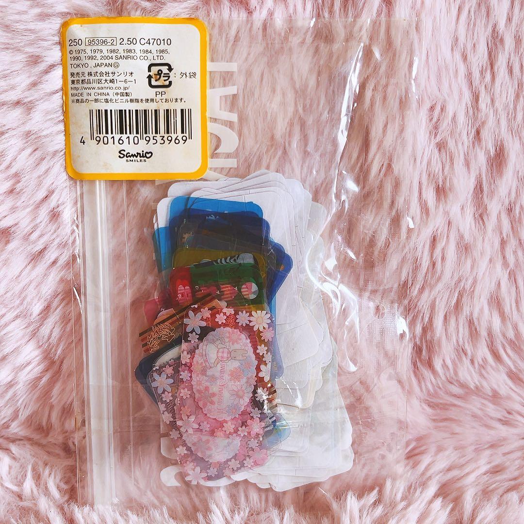 希少レア　サンリオ　レトロキャラ　シールパック　2004年製 平成レトロ