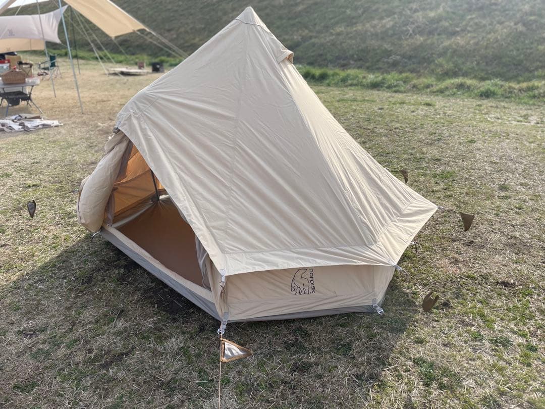 【miyo】Asgard Tech Mini 2人用テント ベージュ