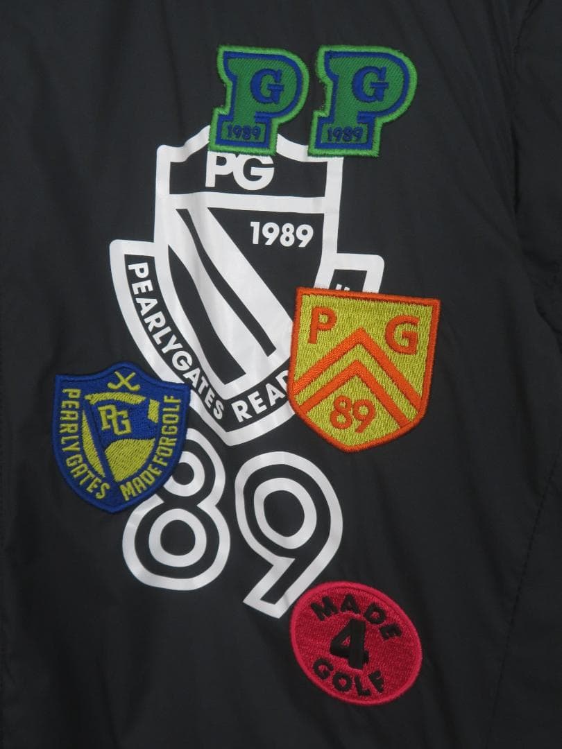 パーリーゲイツ パーテックス 中綿入り リバーシブル ジャケット 5 ベストにも