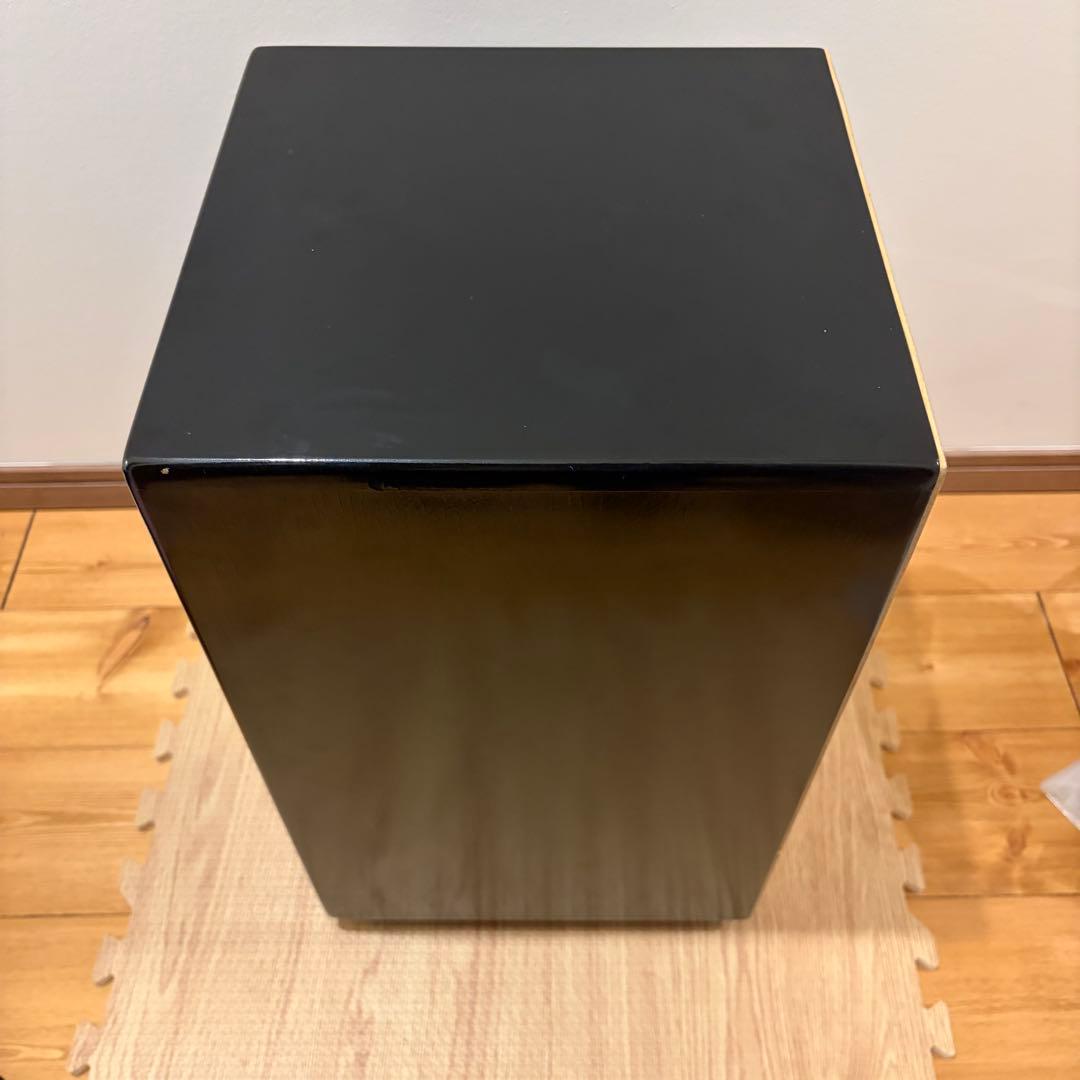 友澤木工Cajon ナチュラル・黒ツートンカラー　tca-2