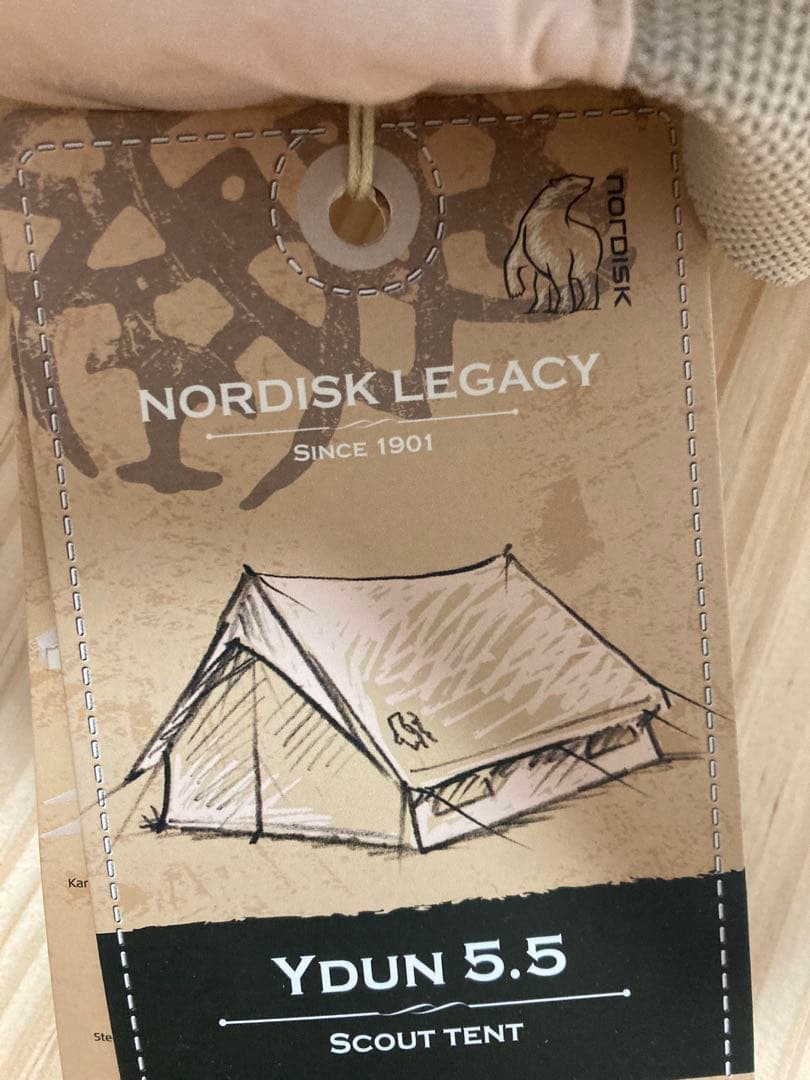 新品　ノルディスク　ユドュン5.5　nordisk ydun 5.5