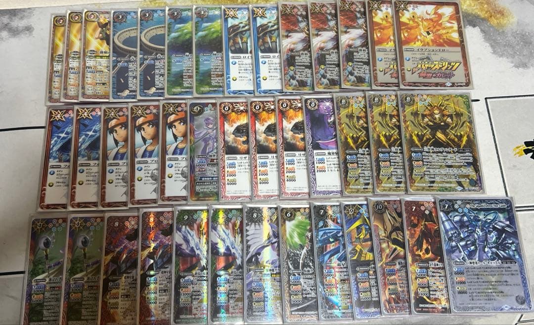 バトスピ 激覇デッキ 40枚+差し替えパーツ付き