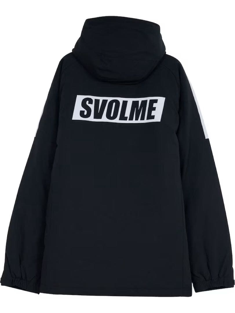 SVOLME スボルメ 発熱中綿ウォーマー上下セット ブラック