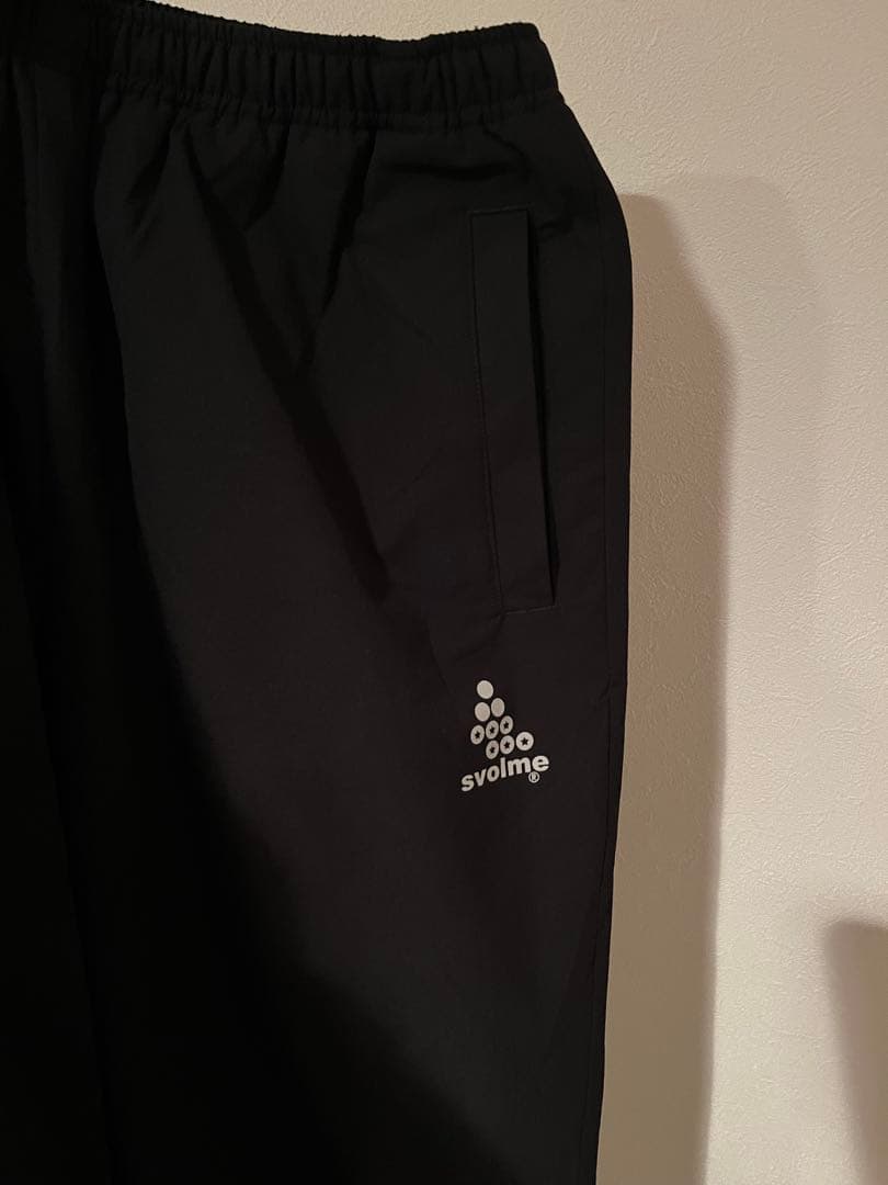 SVOLME スボルメ 発熱中綿ウォーマー上下セット ブラック