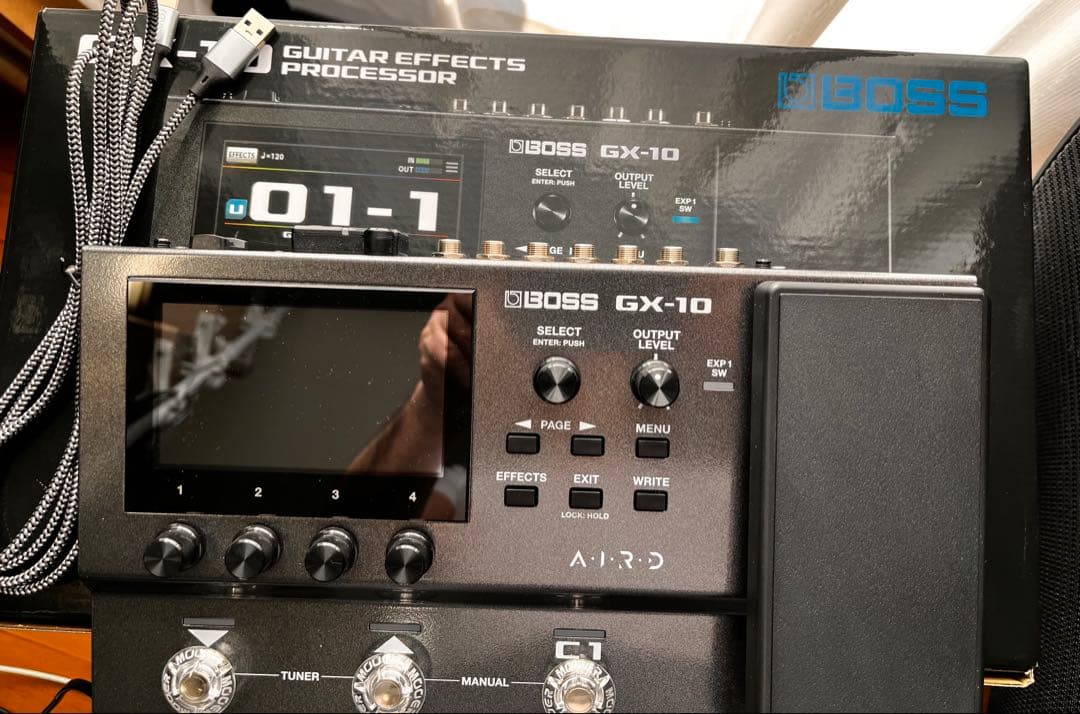 【美品】BOSS GX-10 本体 +BT-DUAL（装着済み）