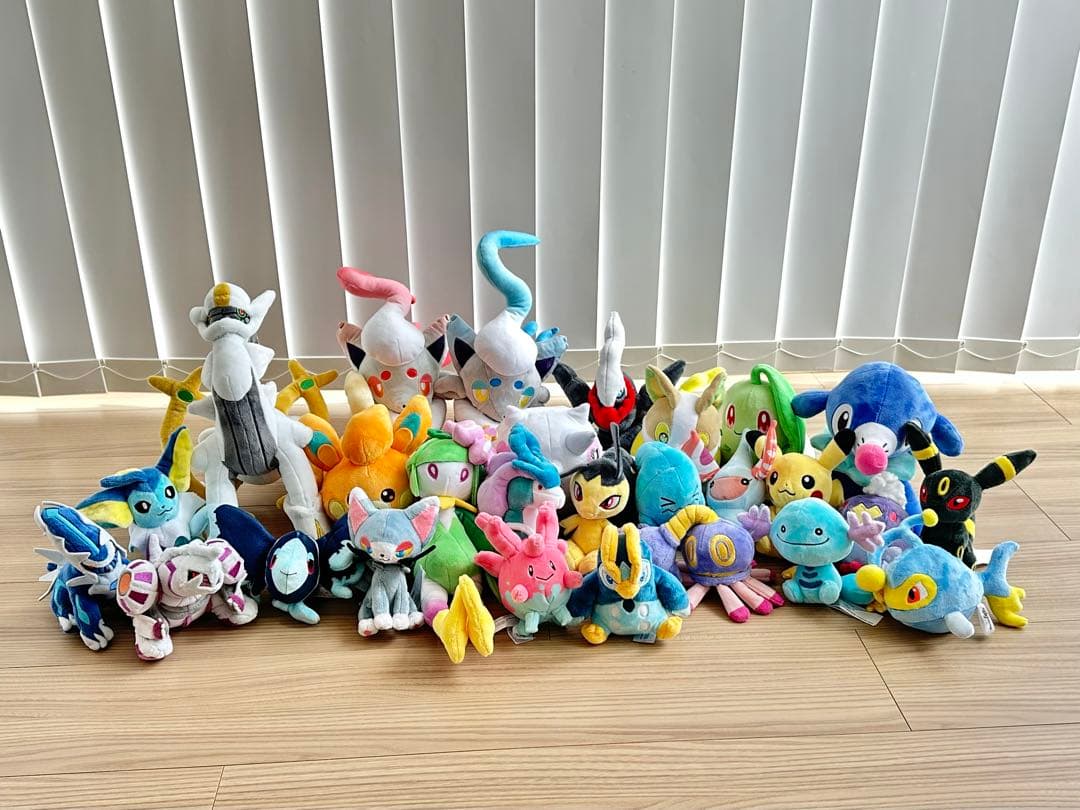 ポケモンセンターオリジナル　ぬいぐるみ　まとめ売り　合計35点