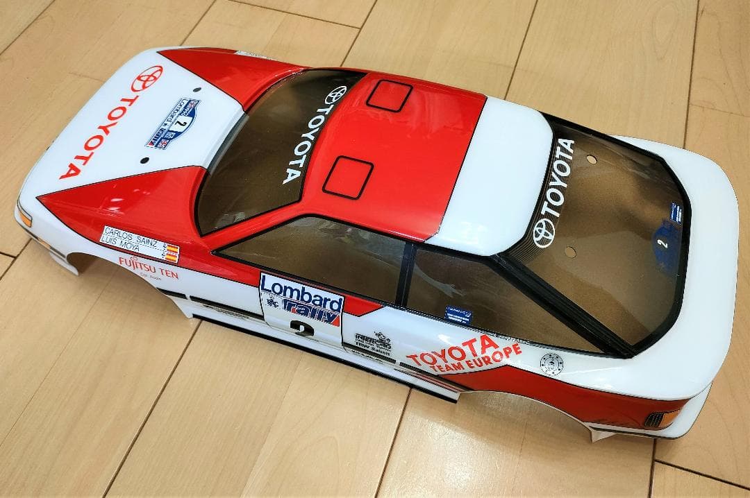タミヤ　ＲＣ　トヨタ　セリカ　ラリー　ＧＴ－ＦＯＵＲ　ボディ　ＳＴ１６５　未使用