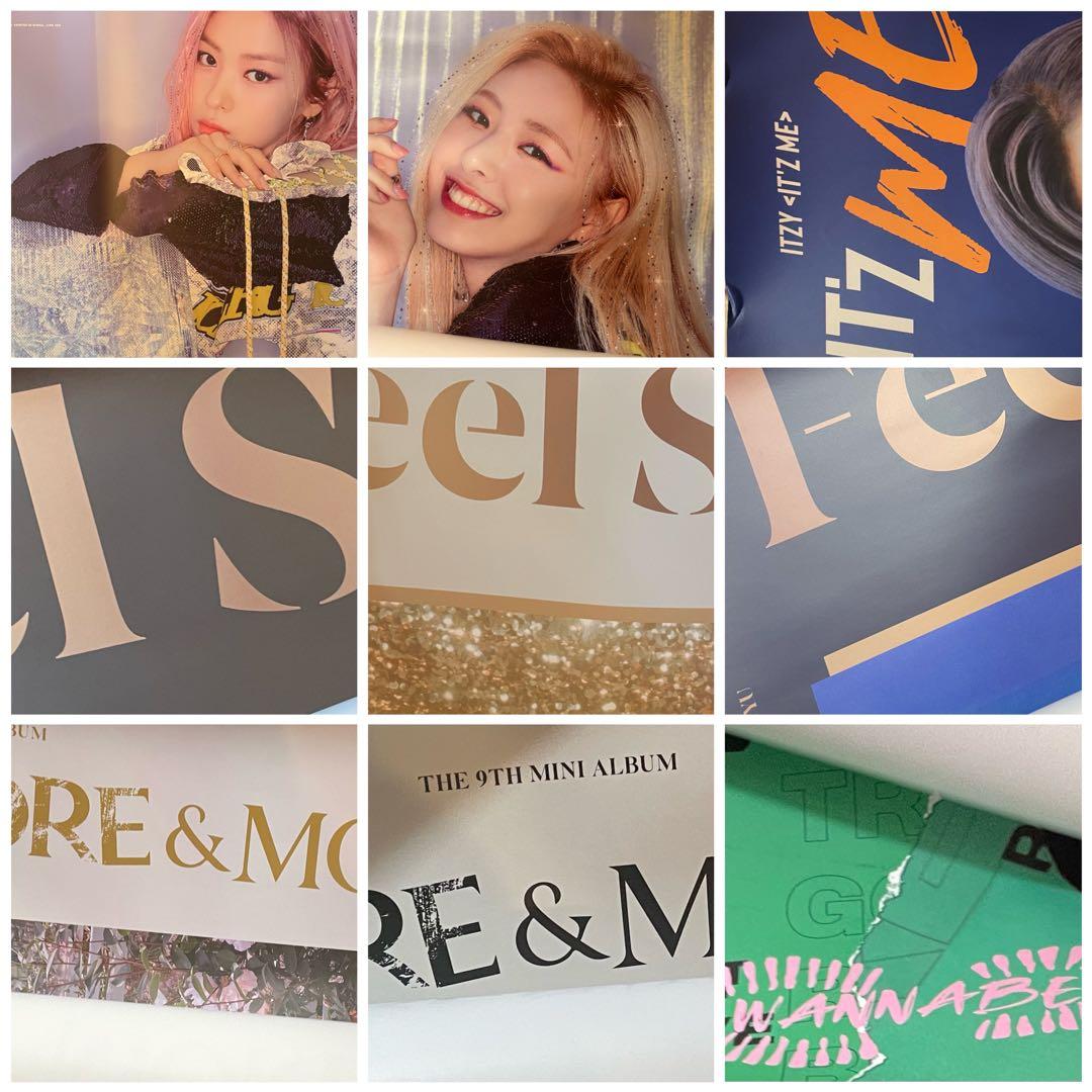 TWICE ✳︎ ITZY CD&Blu-ray43枚　✳︎ ポスター付