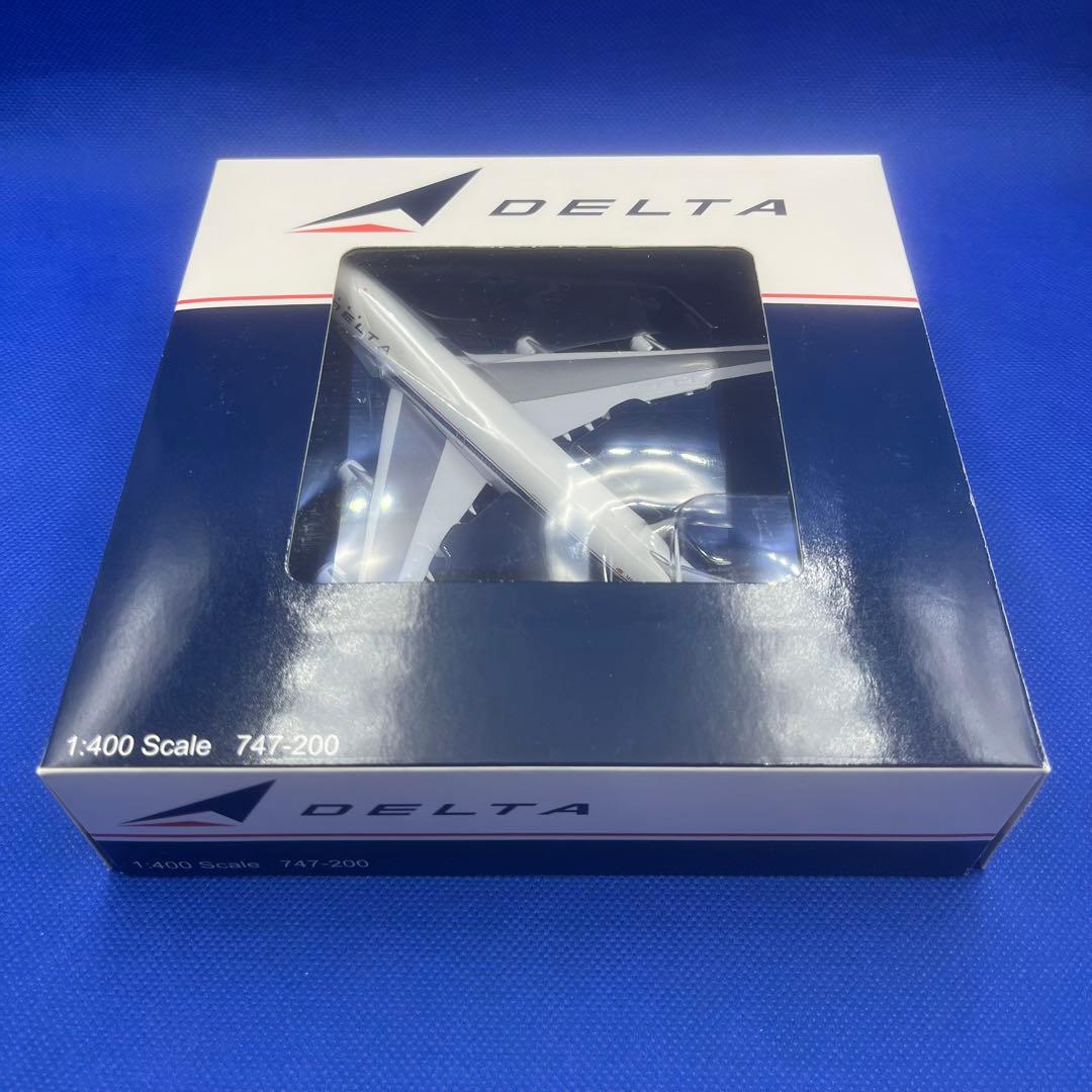 DELTA デルタ航空 747-100 N9898 1/400 モデル