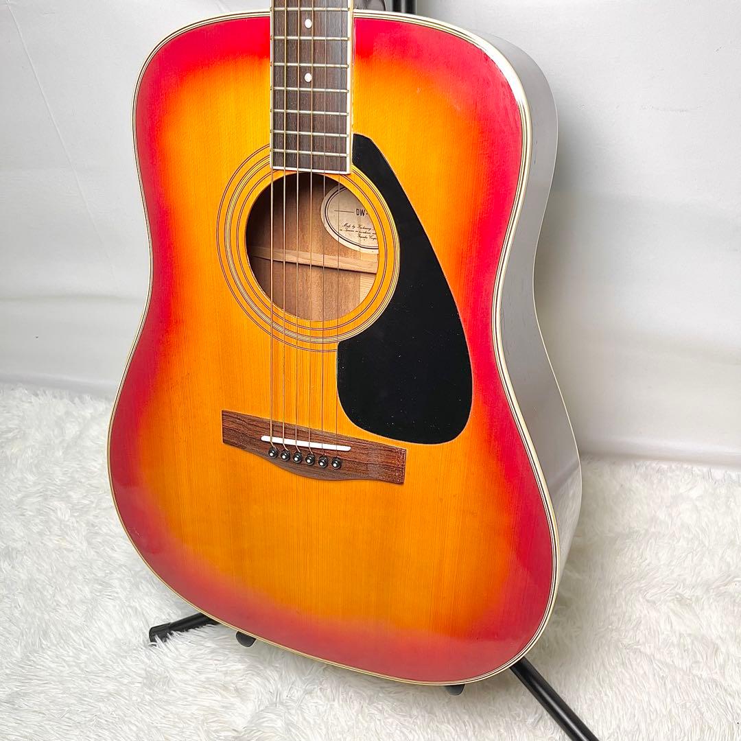 【良品】YAMAHA DW-4CS アコースティックギター ソフトケース付き
