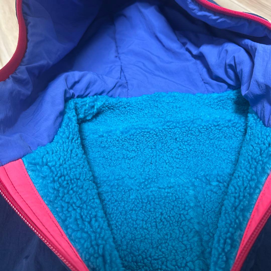 美品 ヨネックス YONEX リバーシブル ボアジャケット ネイビー Lサイズ