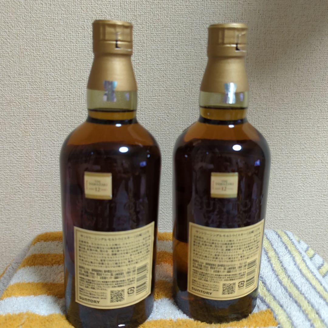 本日のみ山﨑12年700ml2本箱なし