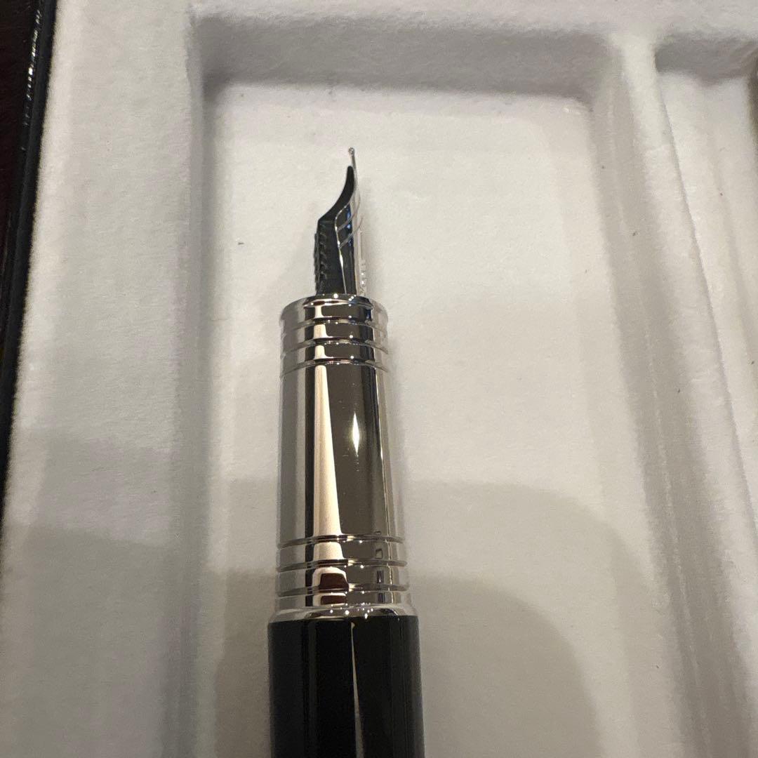 【犬】PARKER パーカー 万年筆＆ボールペン プルミエカスタム セット