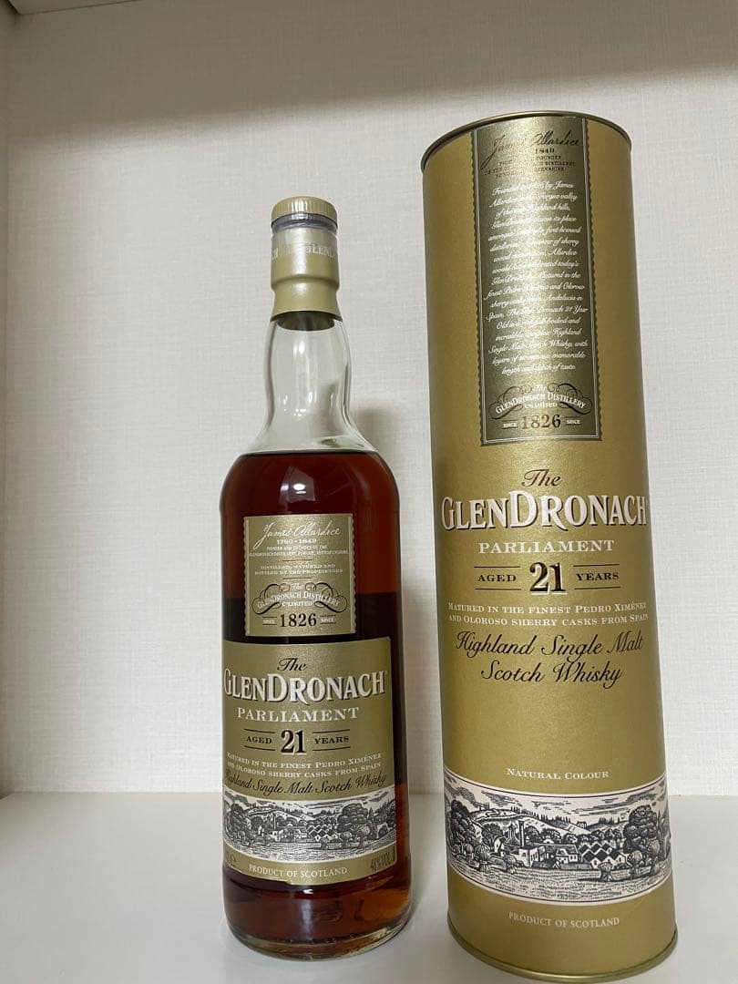 グレンドロナック21年 1本（空瓶として販売）