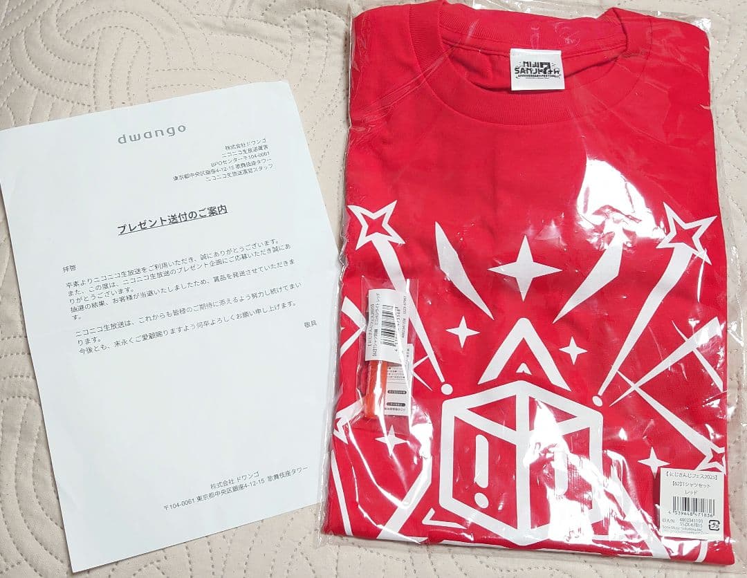 ❀轟京子【直筆サイン入り】にじフェスTシャツ にじさんじ❀