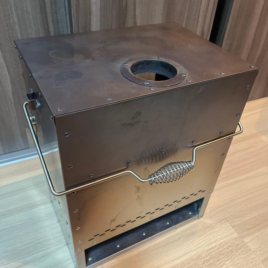 Soomloom VistaV 小型薪ストーブ ポータブル暖炉 二次燃焼