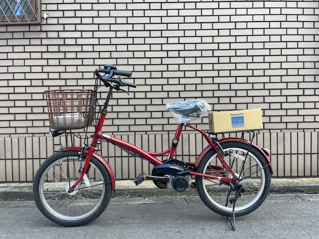 新品バッテリー8.9ahミニパナソニック電動アシスト自転車