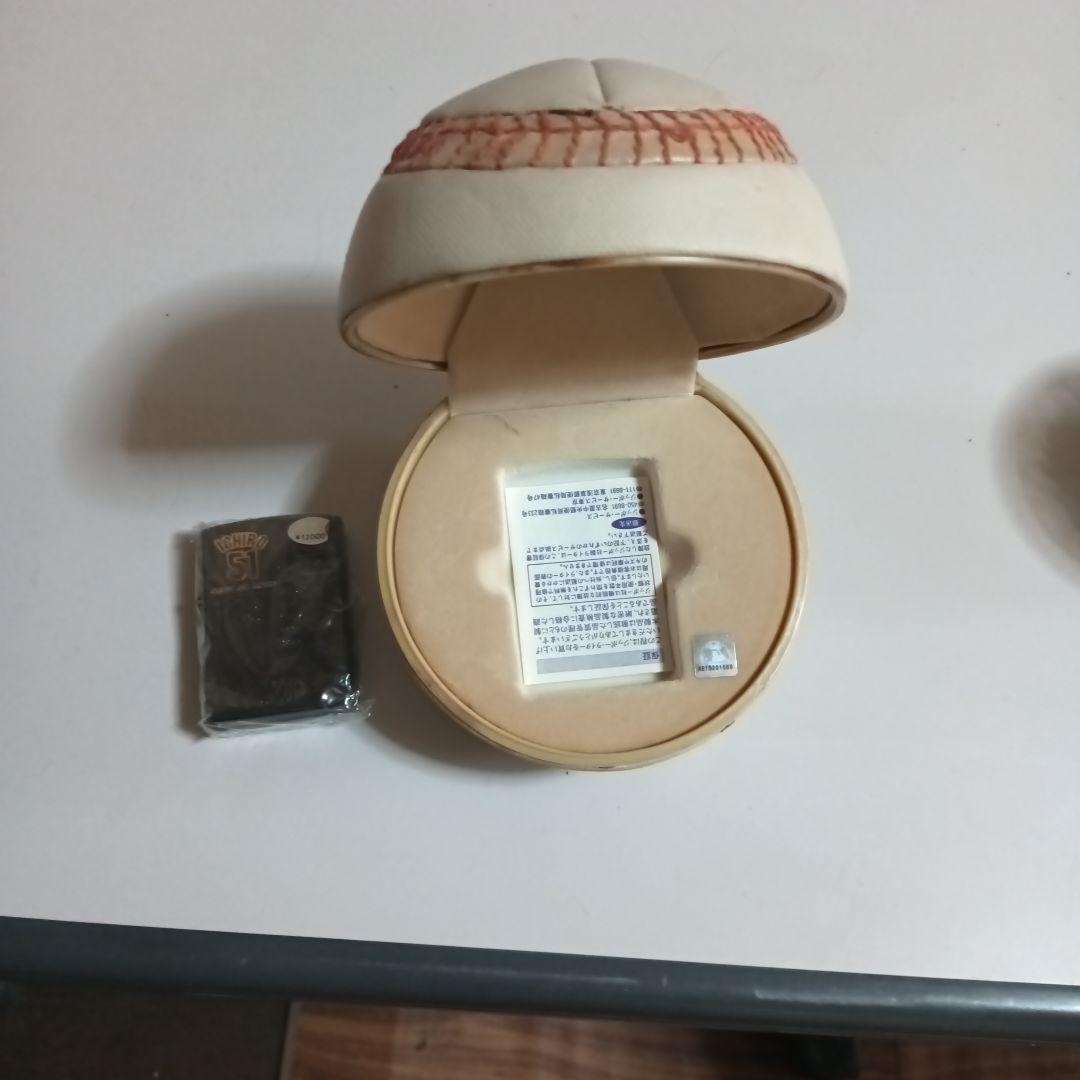 ジッポライターイチロー　野球記念グッズ 専用ケース付き