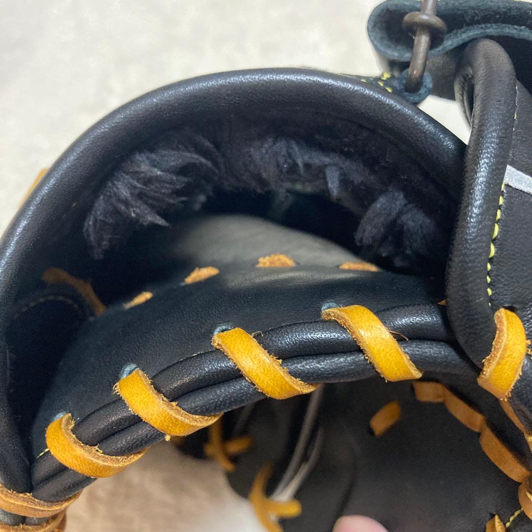 極美品　ミツワタイガー　軟式グローブ　左利き　オールラウンド