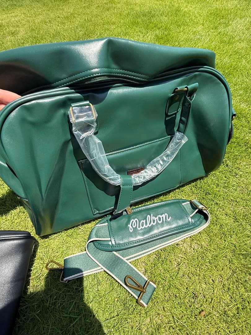 即日発送　ゴルフバッグキャディバッグ マルボンゴルフ ボストンバッグ 緑