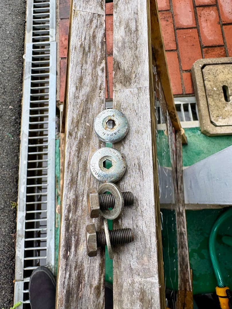 o*2様 レアな初代DURA ACEクランクセット 52 39 ビンテージ デュ