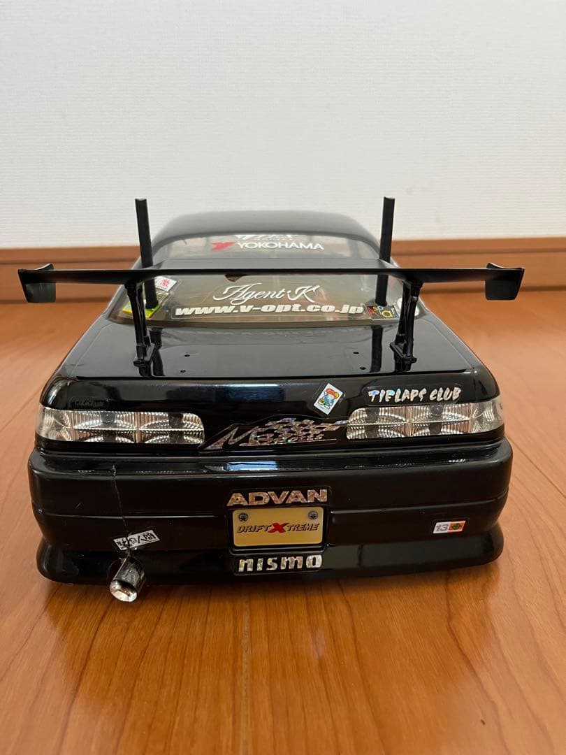 1/10 ラジコンドリフト ドリパケ S13シルビア　LED電飾付