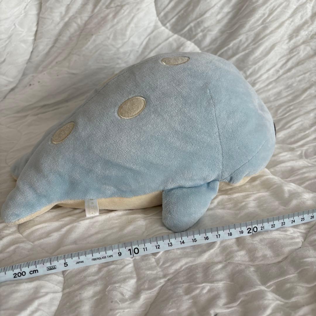 希少　まめゴマ　水色(あまゴマ) ぬいぐるみ