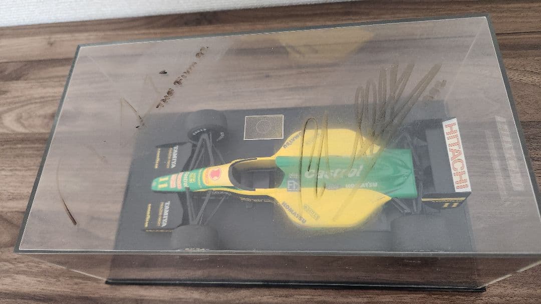 【非市販品/超希少】タミヤ F1 ロータス ドライバー直筆サイン入ケース付